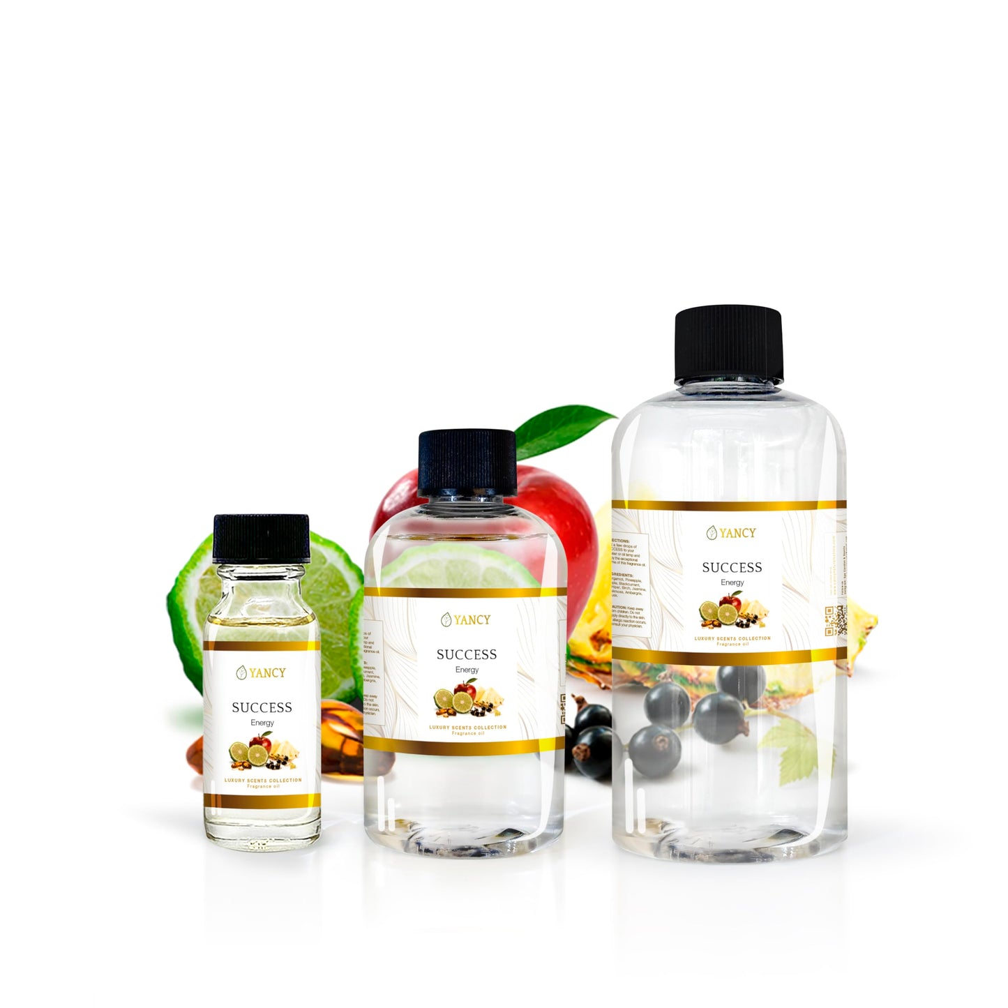 YANCY Success Luxury Fragrance Oil (8 oz) – Motivating Aroma for Diffusers & Lamps