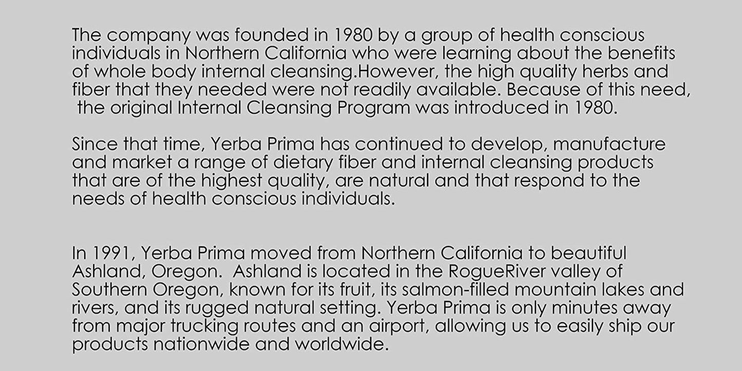 Yerba Prima Psyllium Whole Husks Pack of 2 – All Natural Fiber, Gluten Free, Non-GMO, Made in USA