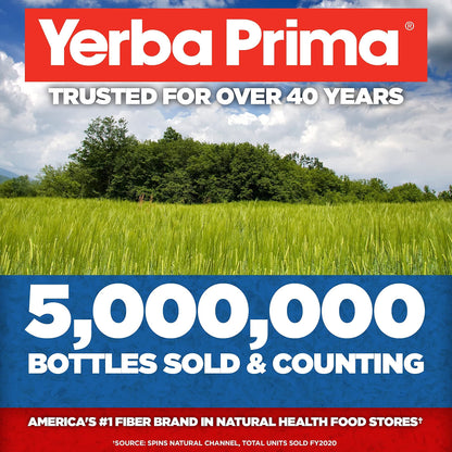 Yerba Prima Organic Psyllium Whole Husks - 20 oz Colon Cleanser | Regularity, Detox, Gluten Free, Non-GMO, Vegan