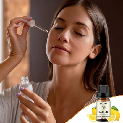 Yethious Lemon Essential Oil 10ml | Pure Lemon Oil for Diffuser & Aromatherapy