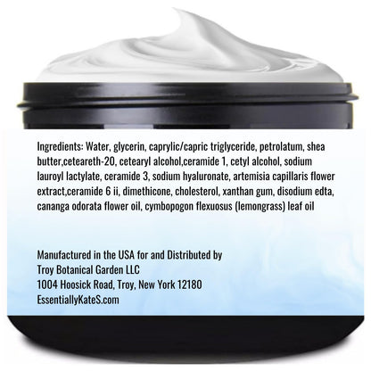 Ylang Ylang + Lemongrass Specialty Cream Lotion 4 Fl Oz — Enriched with Shea Butter and Ceramides 1, 3, 6II