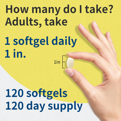 YMINGKJ Vitamin D3 K2 5000 IU 120 Softgels with Magnesium – Bone Health & Immune Support