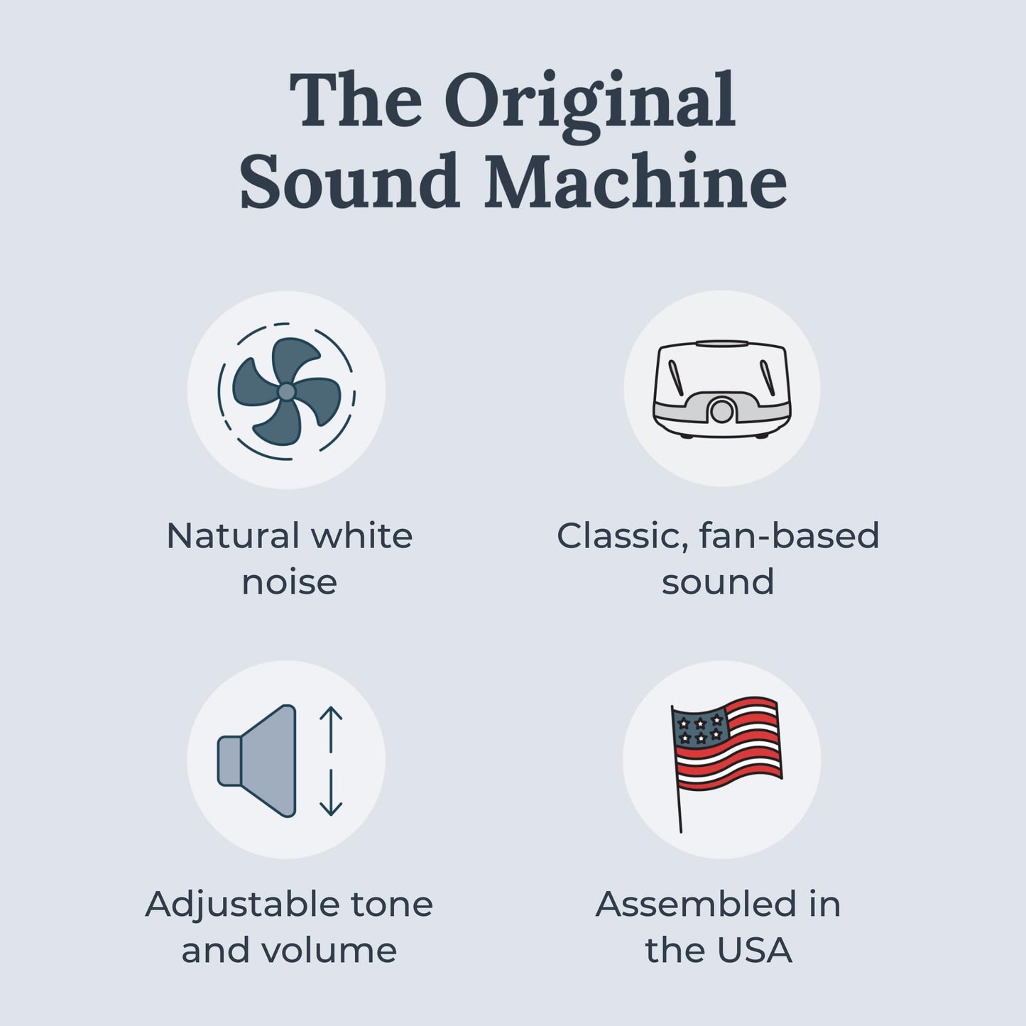 Yogasleep Dohm Classic 2-Pack – Original White Noise Sound Machine for Sleep & Focus