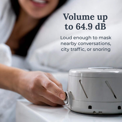 Yogasleep Dohm Classic Gray — Original White Noise Machine for Sleep, Travel & Focus