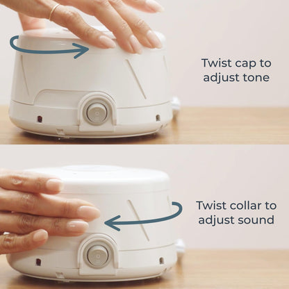 Yogasleep Dohm Classic Gray — Original White Noise Machine for Sleep, Travel & Focus