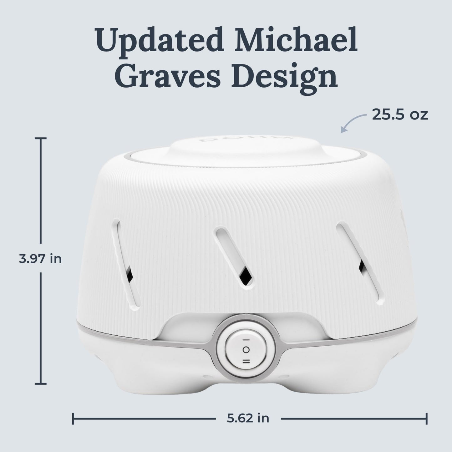 Yogasleep Dohm (White/Gray) - Original White Noise Machine for Sleep & Privacy