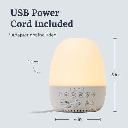 YOGASLEEP Light to Rise White Noise Machine & Sleep Trainer with Night Light – Baby & Toddler