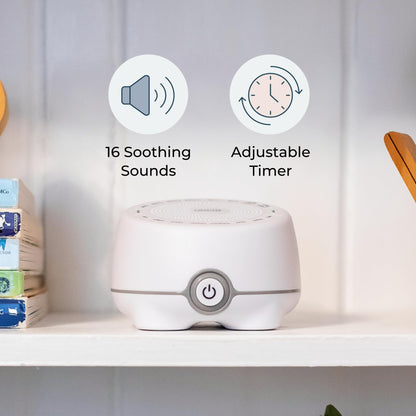 Yogasleep Whish White Noise Machine — 16 Soothing Sounds, Compact Travel Size