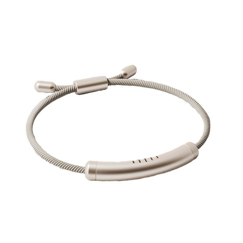 YOLAXGA Essential Oil Diffuser Bracelet – Aromatherapy Zinc Alloy Locket with Canvas Weaving, Adjustable Wristband | Gift Set for Women & Men