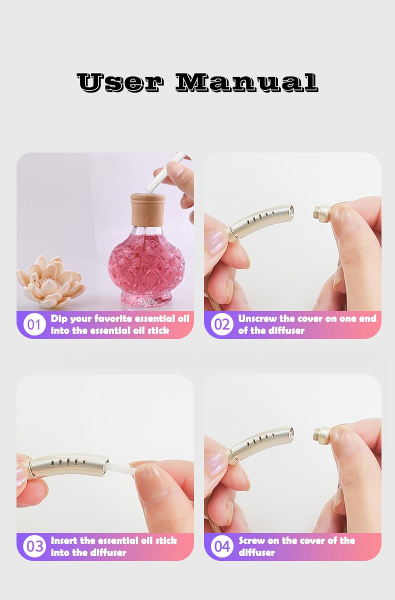 YOLAXGA Essential Oil Diffuser Bracelet – Aromatherapy Zinc Alloy Locket with Canvas Weaving, Adjustable Wristband | Gift Set for Women & Men