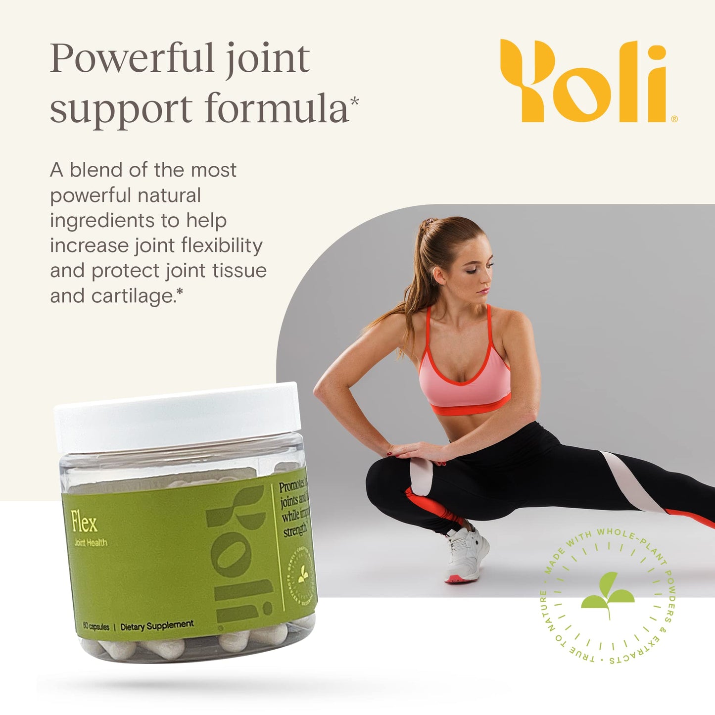Yoli® Flex – Joint Support Supplement with Glucosamine, Chondroitin & Vitamin K2
