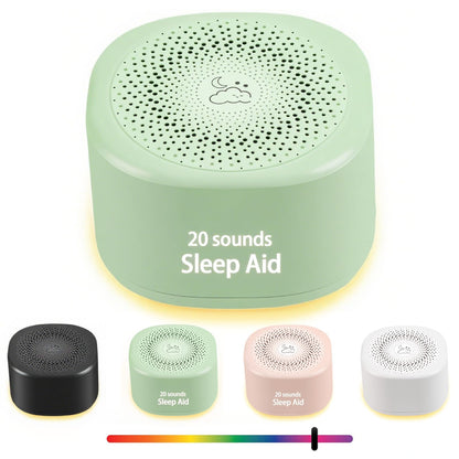 YONSEN Travel White Noise Sound Machine — Portable Sleep Aid with 20 Sounds