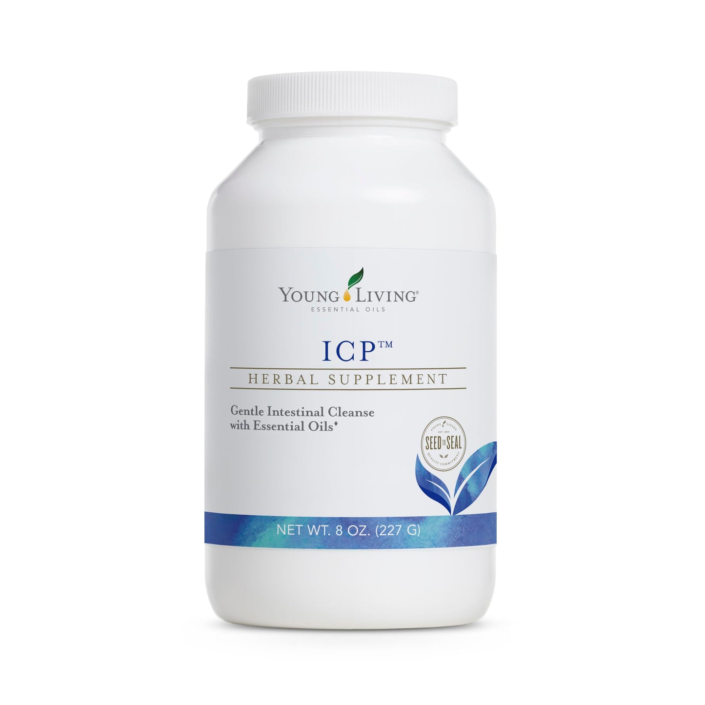 Young Living ICP 8oz Premium Psyllium Fiber Powder for Digestive Support