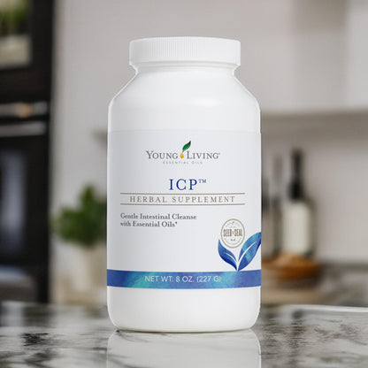 Young Living ICP 8oz Premium Psyllium Fiber Powder for Digestive Support