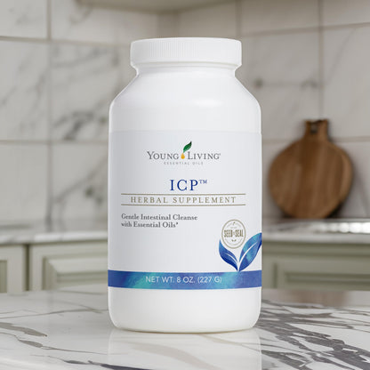 Young Living ICP 8oz Premium Psyllium Fiber Powder for Digestive Support