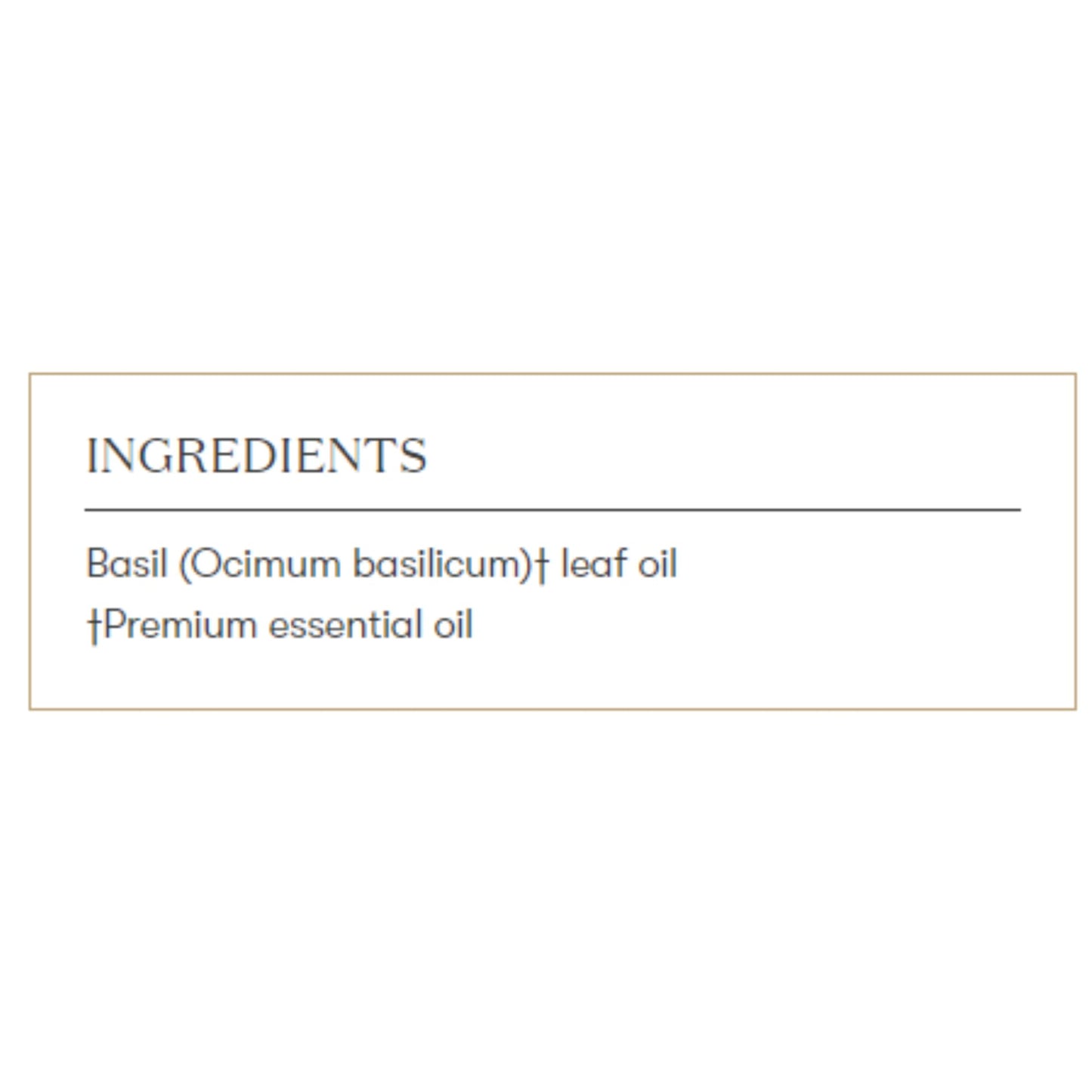 Young Living Basil Essential Oil 5ml | Aromatherapy & Botanical Wellness