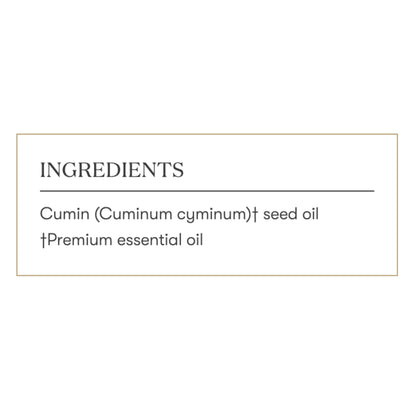 Young Living Cumin Vitality Essential Oil - 5 ml | Digestive & Immune Support, Herbal Detox, Earthy Culinary Spice