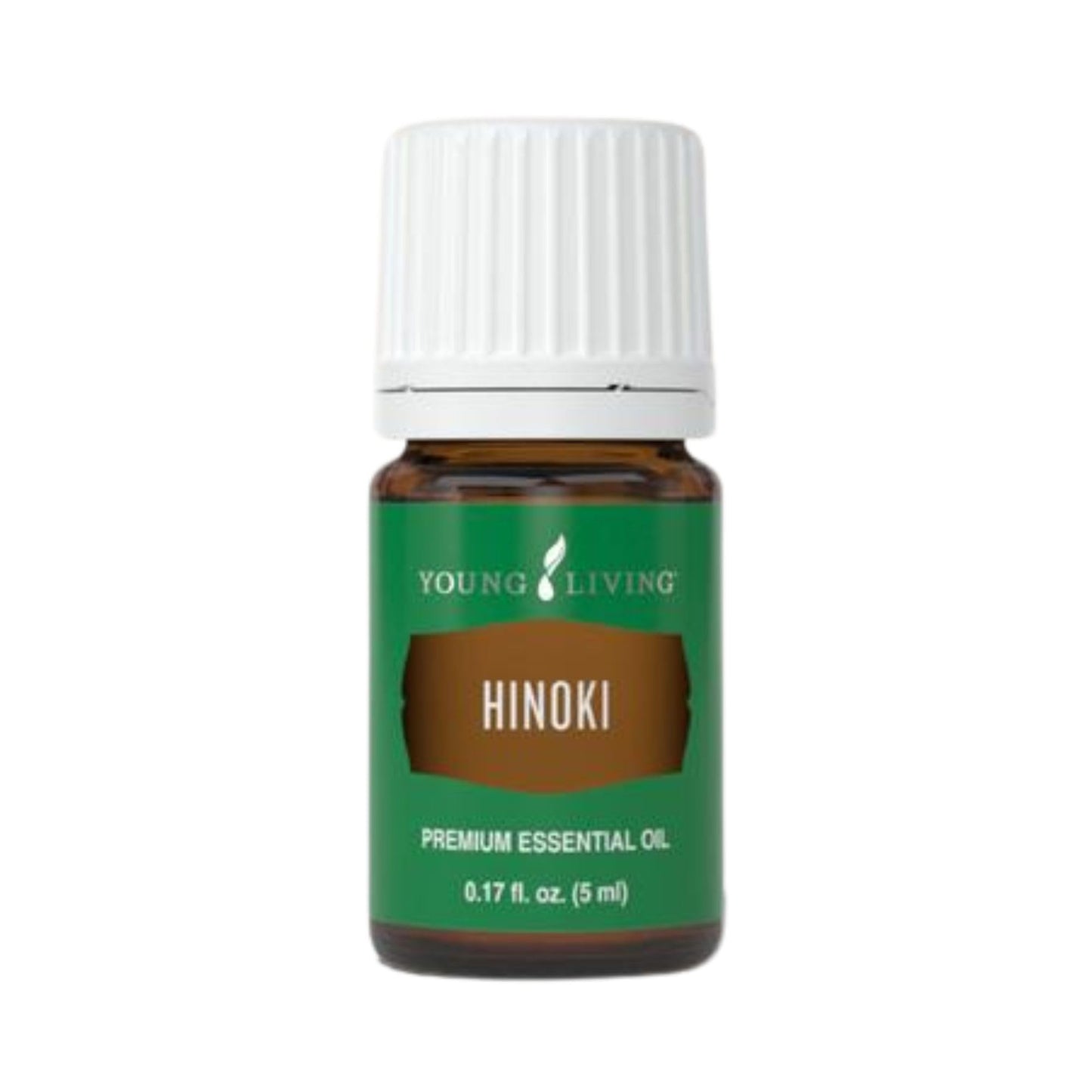 Young Living Hinoki Essential Oil 5 ml | Refreshing & Calming Ambiance for Work, Study, Meditation