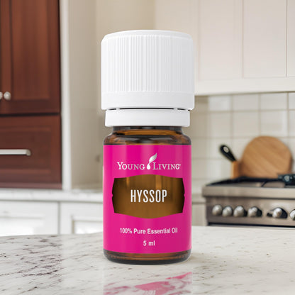 Young Living Hyssop Essential Oil 5ml – Creative Meditation & Peaceful Minty-Floral Aroma