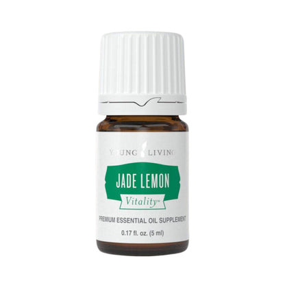 Young Living Jade Lemon Vitality 5 ml | Fresh Culinary Essential Oil with Natural Cleansing Properties