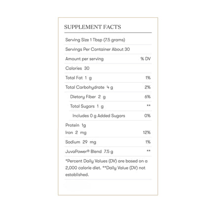 Young Living JuvaPower – 8 oz Vegetable Powder Detox Support with Spinach, Beets & Rice