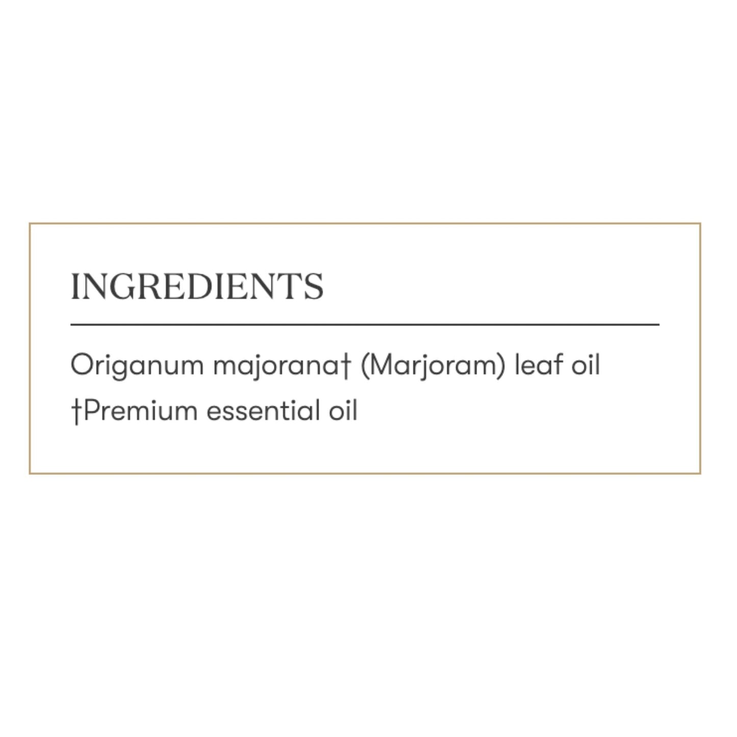 Young Living Marjoram Essential Oil 15ml | Aromatherapy, Massage & Muscle Support