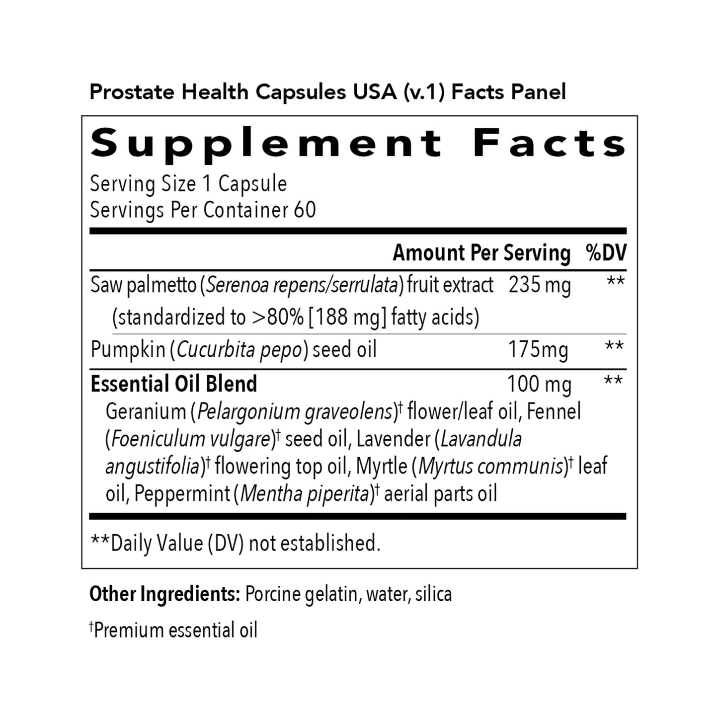 Young Living Prostate Health Softgels – 60 Count | Prostate Function Support