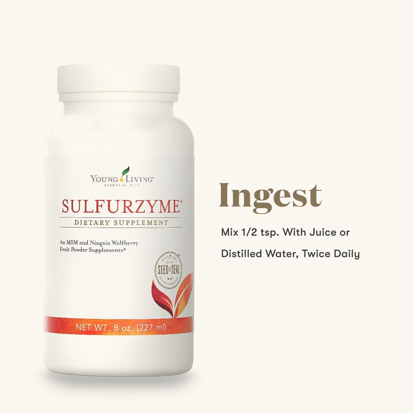 Young Living Sulfurzyme Powder – 8 oz | Joint Health, Energy & Digestion