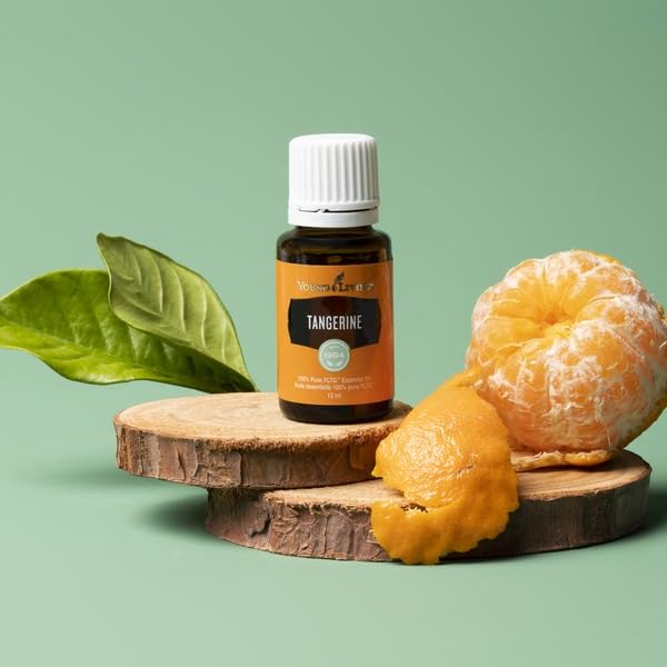 Young Living Tangerine Essential Oil 15ml – Bright Citrus Aroma for Diffusion & DIY