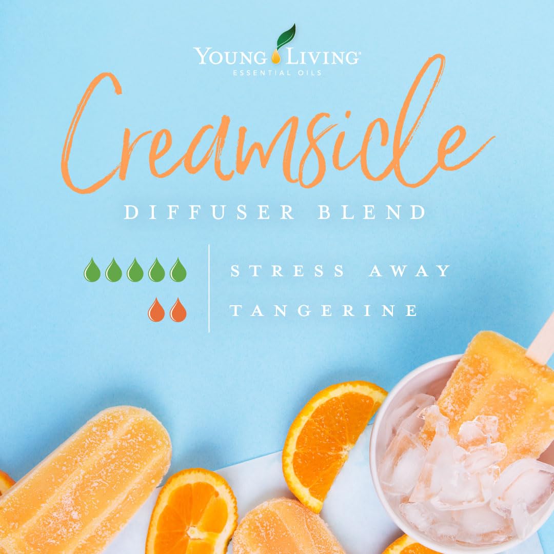 Young Living Tangerine Essential Oil 15ml – Bright Citrus Aroma for Diffusion & DIY