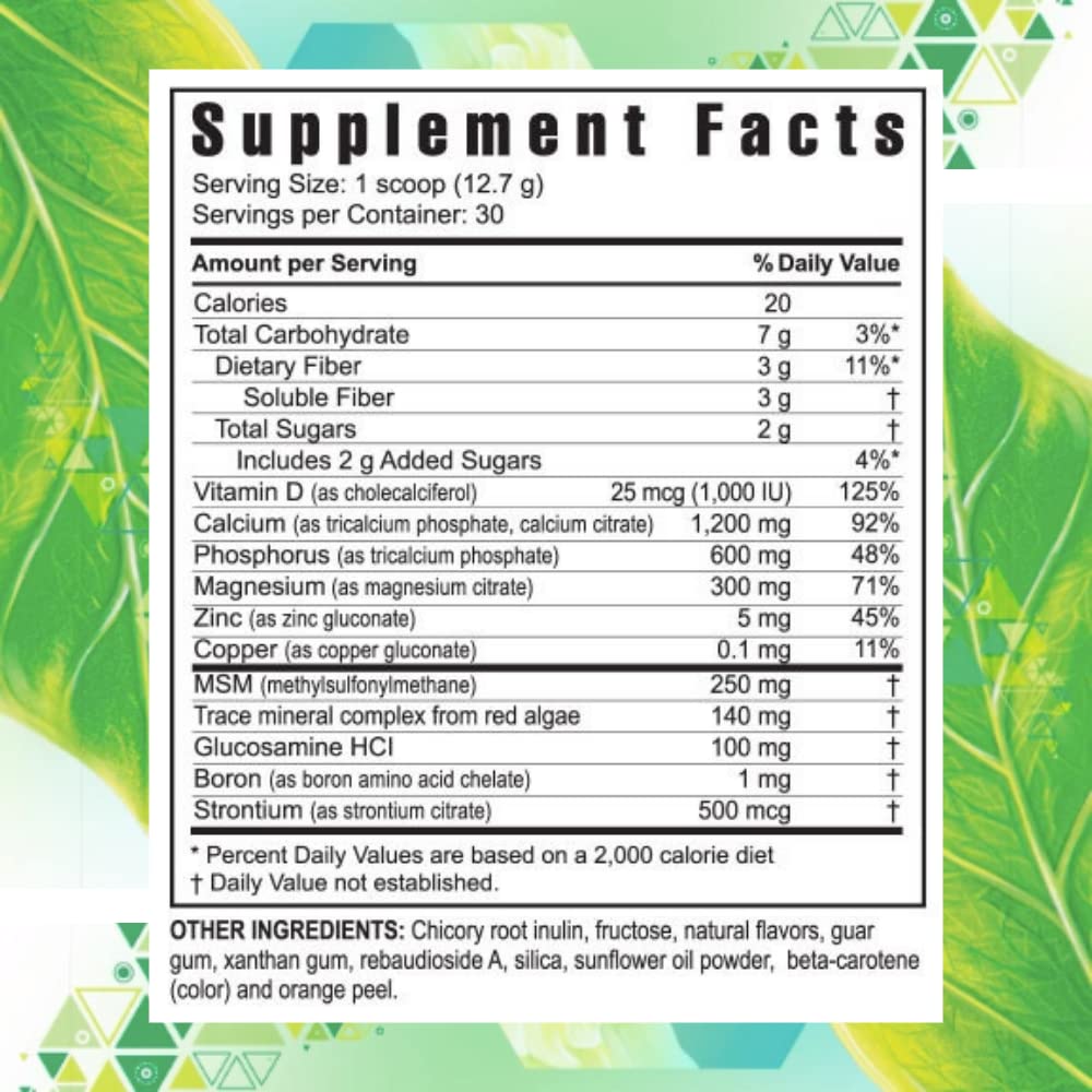 Youngevity Beyond Osteo FX - Tropical Vanilla | Bone Health Multi-Vitamin Powder (6 Canisters)
