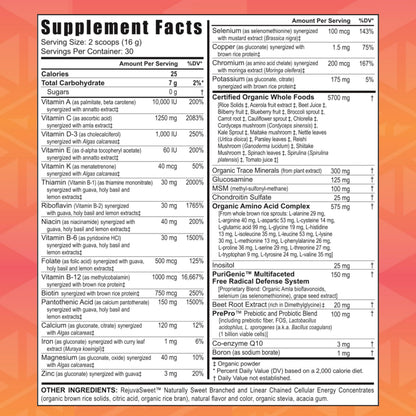 Youngevity Beyond Tangy Tangerine 2.0 Citrus Peach Fusion – 8000 ORAC Multivitamin & Mineral, 6-Pack