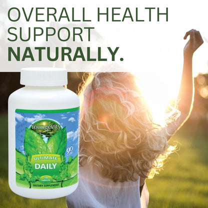 Youngevity Ultimate Daily Mega Multivitamin – 180 Tablets, High Absorption
