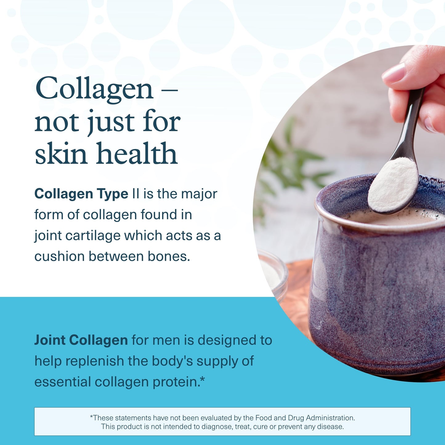Youtheory Men's Joint Collagen – 120 Tablets (60-Day Supply) | Joint Support