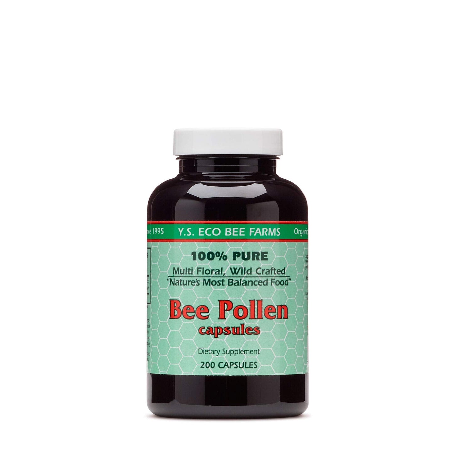 YS BEE FARMS Bee Pollen 550 mg - 200 CT