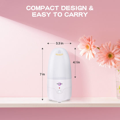 YTYOMUR Menstrual Cup Steamer Sterilizer – 2 Reusable Cups Included | Quick Clean & Travel-Ready
