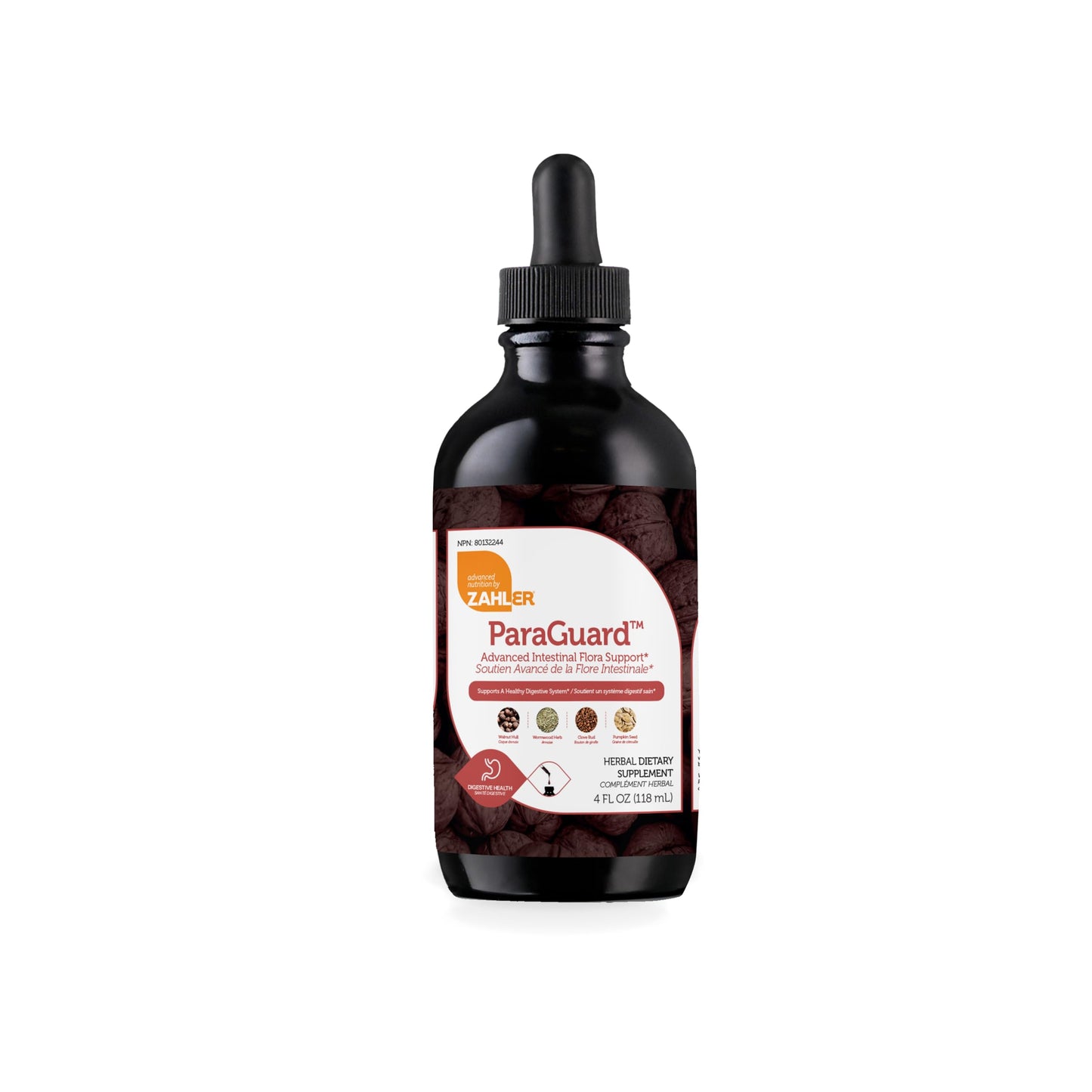 Zahler ParaGuard Liquid Drops – Gut Health Supplement with Wormwood, Garlic, Pumpkin Seed – Kosher (4 oz)