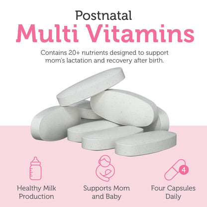 Zahler Postnatal Flow - Advanced Lactation Support | 120 Tablets