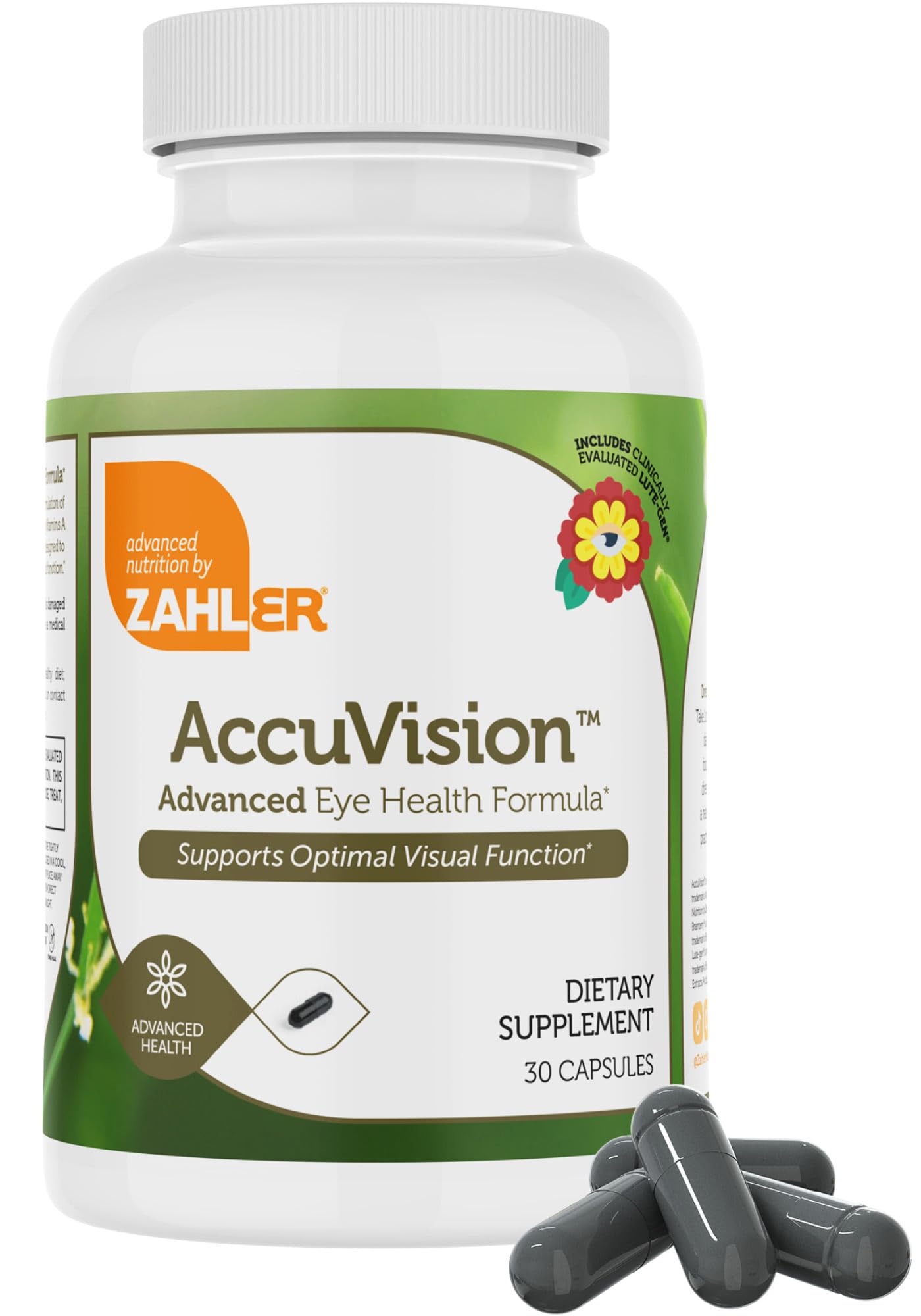 Zahler AccuVision – Advanced Eye Health Formula, 30 Capsules