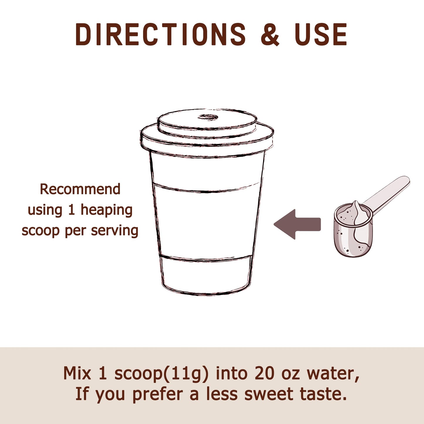 Zammex Bone Broth Protein Powder – Grass-Fed Beef, Chocolate, Collagen
