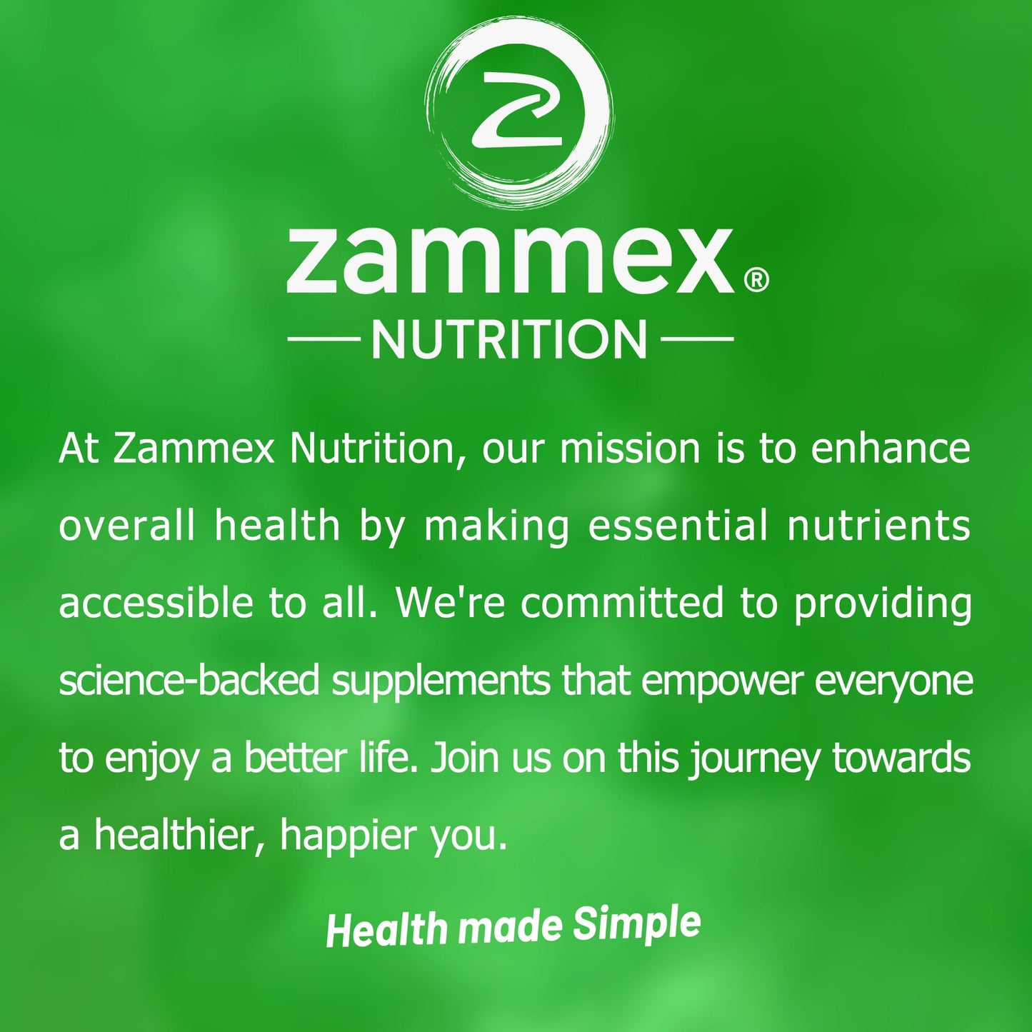 Zammex Bone Broth Plus Turmeric Protein Powder - 8g Hydrolyzed Protein, Non-GMO, 30 Servings