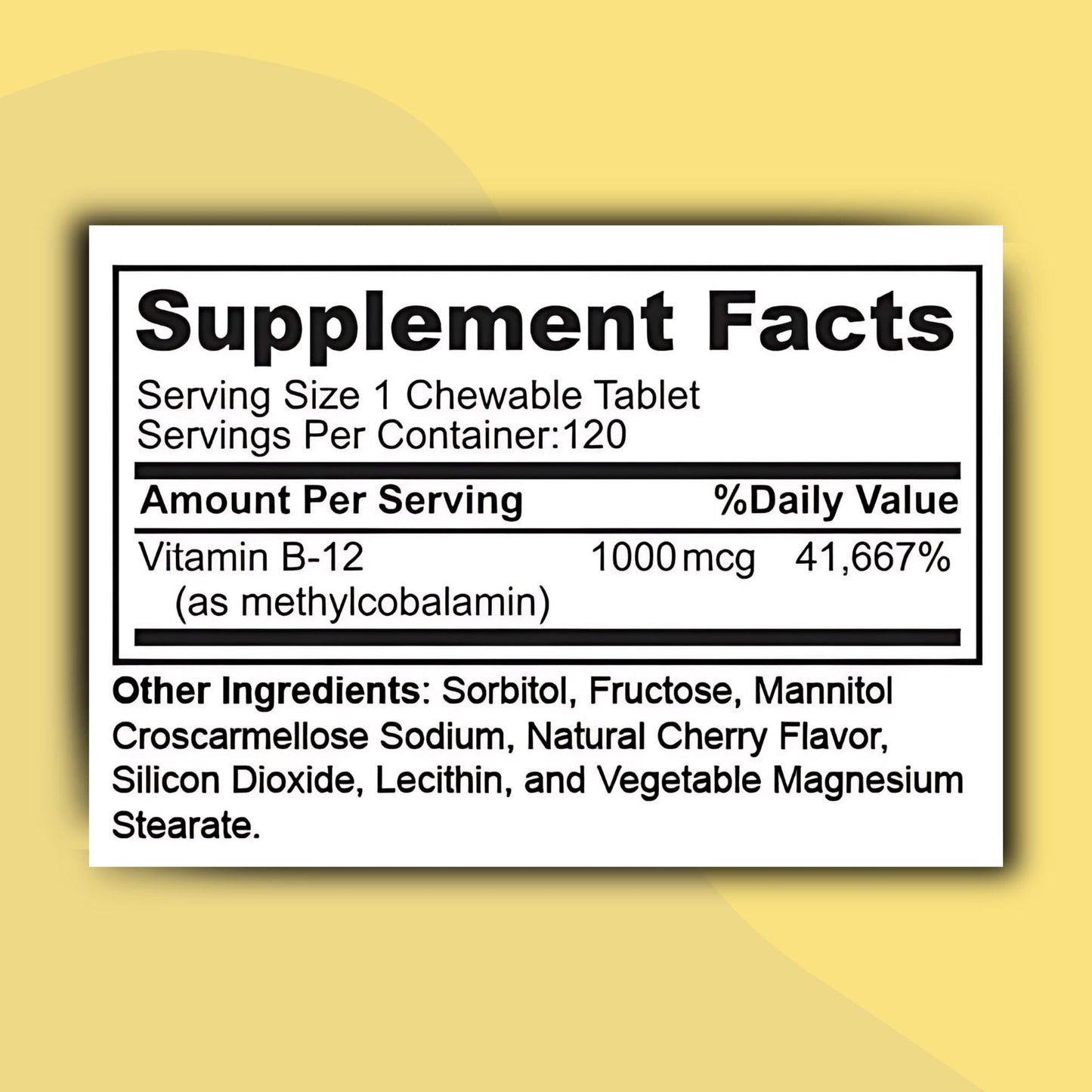 Zaytun Halal Vitamin B12 1000mcg – Energy & Nervous System Support | Vegan, Dairy-Free | 4 Months Supply | Made in USA