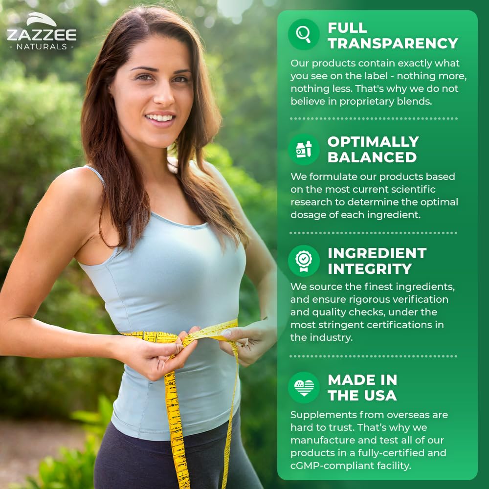 Zazzee Extra Strength Green Tea 20:1 Extract – 6000 mg, 50% EGCG, 150 Capsules, Non-GMO