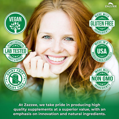Zazzee USDA Organic Milk Thistle 30:1 Extract – 7500 mg, 90 Vegan Capsules, USA Made
