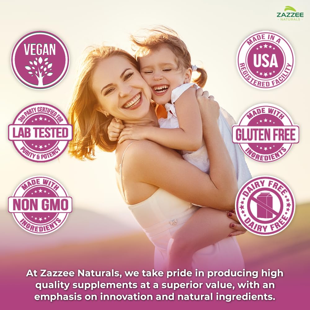 Zazzee Pregnostol Powder | 6-Month Supply, Myo-Inositol 40:1 D-Chiro-Inositol, Vegan & Non-GMO