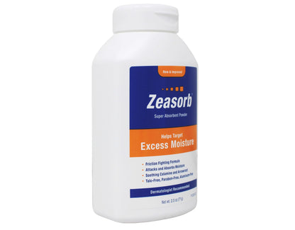 Zeasorb Powder 2.5 oz (3 Pack) – Moisture Absorption for Skin Comfort