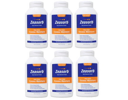Zeasorb Special Pack: 6 x 2.5 oz Super Absorbent Powder