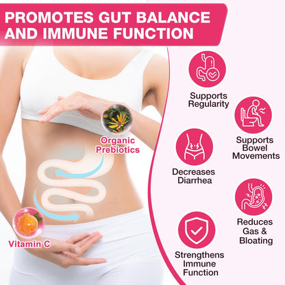 ZEBORA Probiotics for Women – Cranberry, D-Mannose, Organic Prebiotics, Vitamin C | Urinary Tract & Vaginal Health | Gluten Free | 90 Vegan Capsules