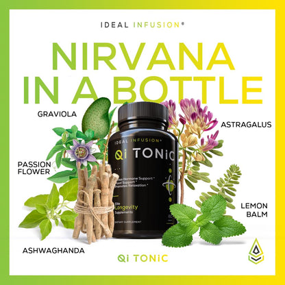Cortisol Blocker & Mood Support – 60 Servings (Vegan) | Astragalus, Ashwagandha & Passion Flower