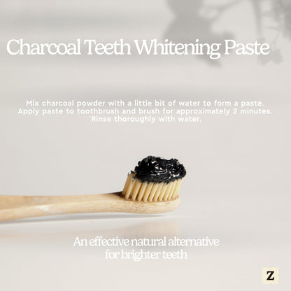 Zen Principle Activated Charcoal Powder – USA Hardwood, All Natural, 12 oz